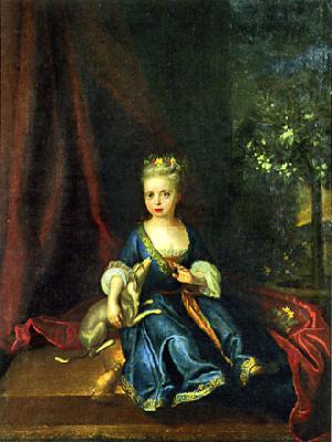 unknow artist Portrait of Friederike Luise von Preuben oil painting image